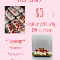 Tres Leches Pick Up Only!