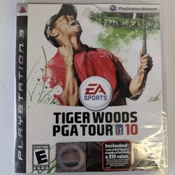 Tiger Woods PGA Tour 10 PS3 NEW SEALED