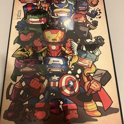 Avengers 11x17 Print