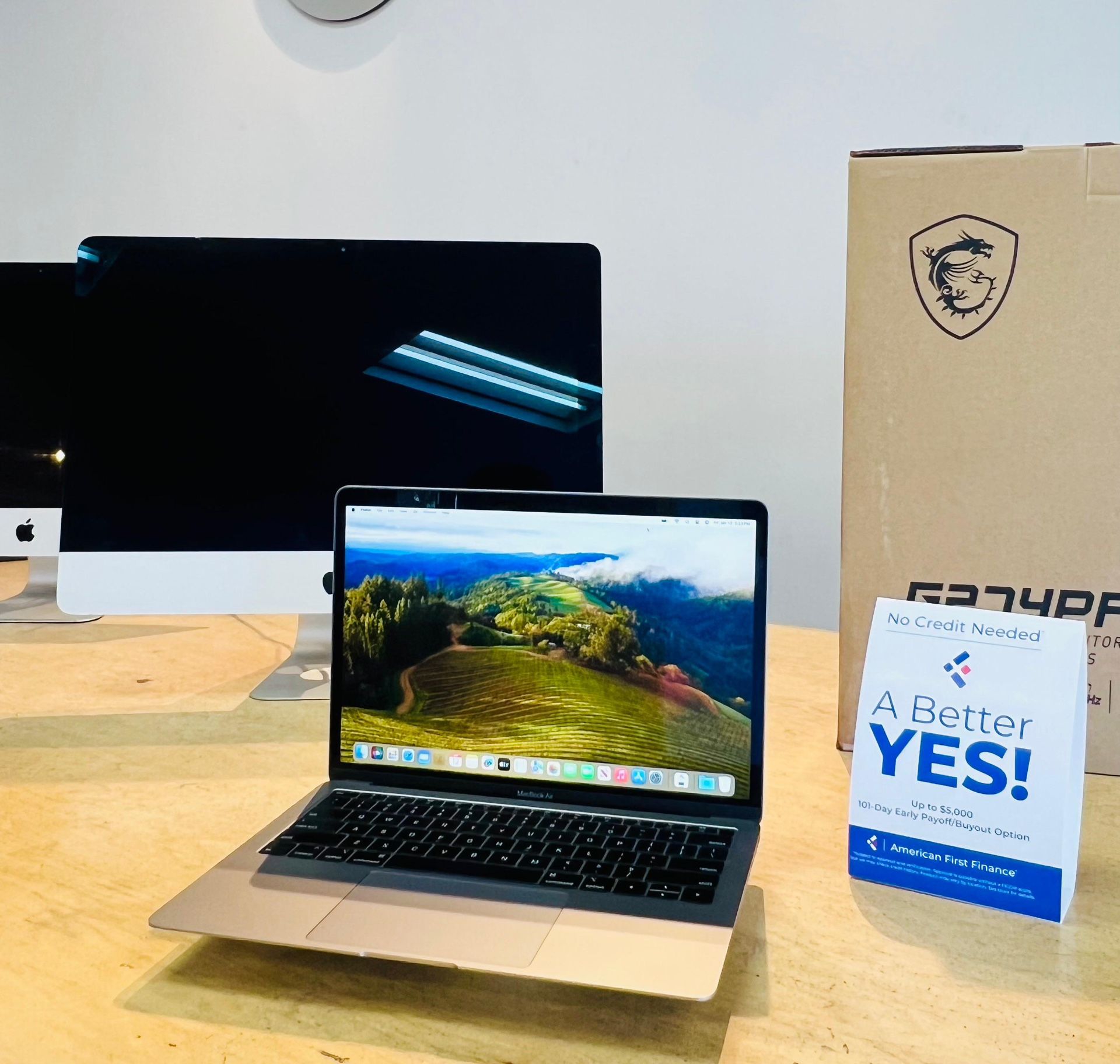 MacBook Air Laptop Space Grey 13” Screen Intel Core i5/8GB RAM/256GB⚡️with Microsoft Office Word Excel,Logic,Final Cut💻 1Yr Wrnty✅$0Down Finance