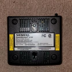 Siemens Speedstream 4100 Adsl Modem