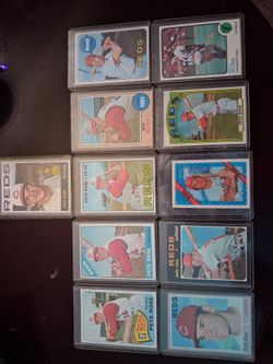 Pete Rose Cincinnati Reds Baseball Card Lot