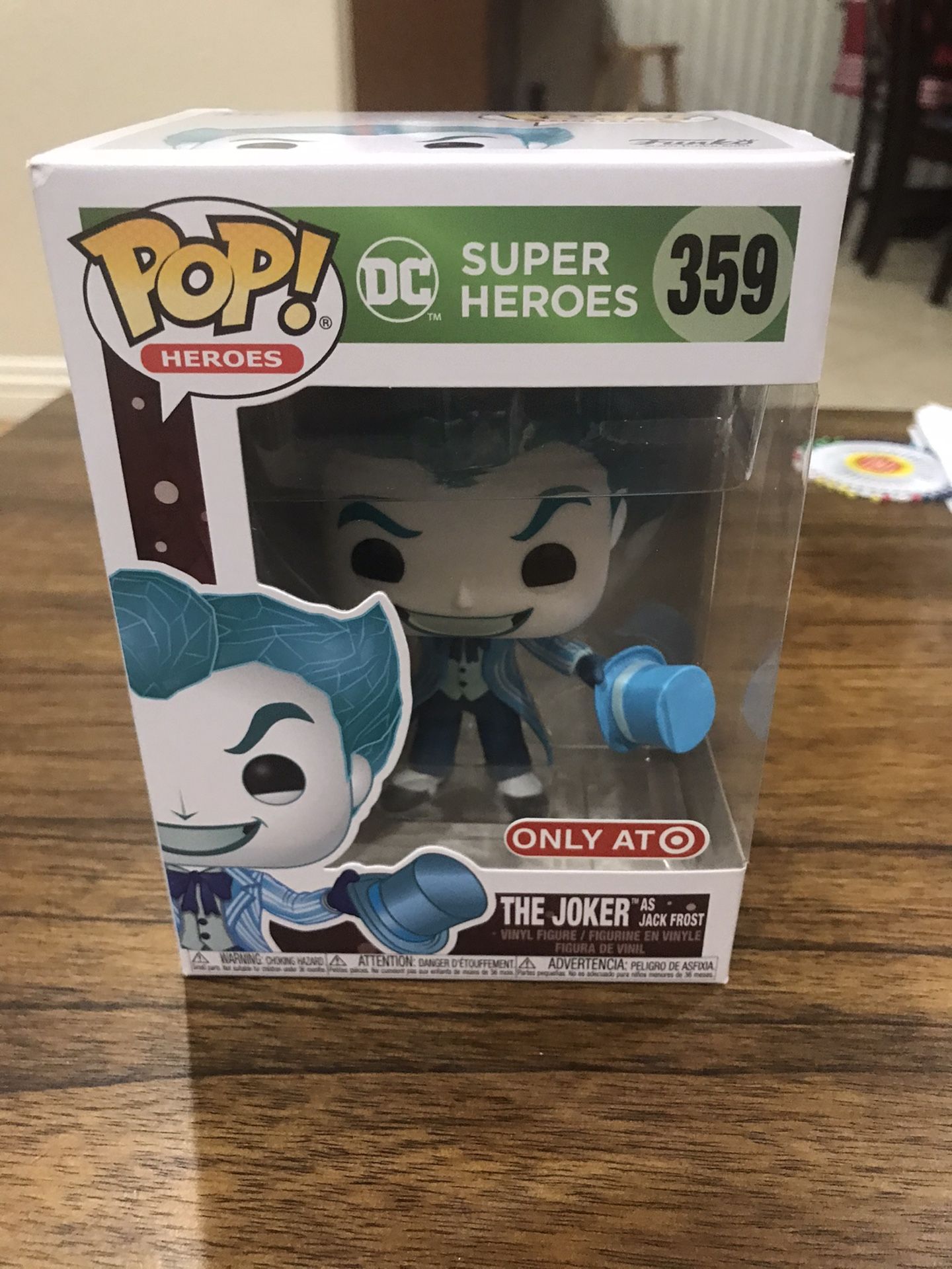 New - Funko Pop! Joker As Jack Frost #359