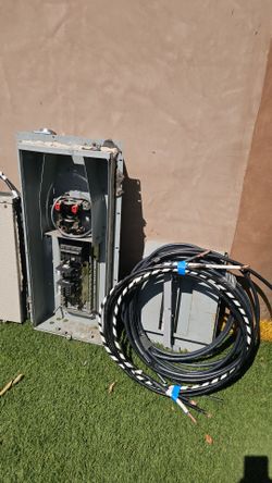 Electrical panel  & wires