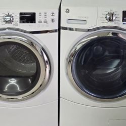 GE Washer & Dryer for Sale 
(Works Great)
Comes w/ Warranty 
Delivery Available 

Our store is located at:
1260 Highway 85 N
Fayetteville, GA 