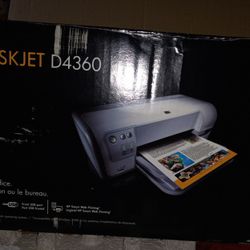 Brand New Never Used Deskjet D4360 Copier Printer 
