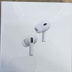 Apple - AirPods Pro 2, Wireless Active Noise Cancelling Earbuds with Hearing Aid Feature - White