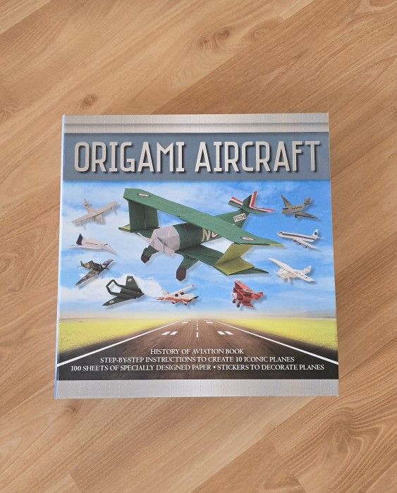 NIB Origami Aircraft By Seth Friedman