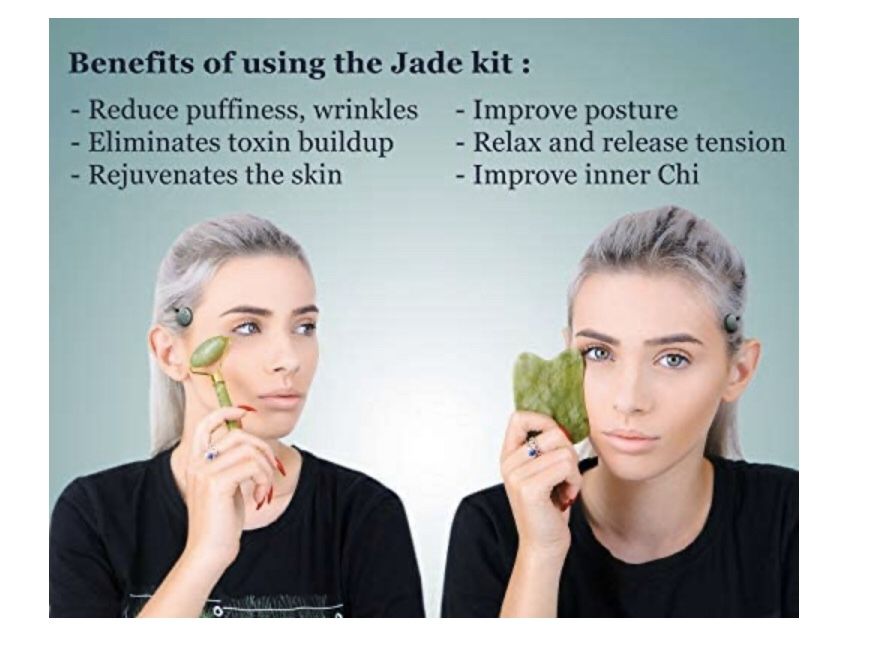 Jade roller set