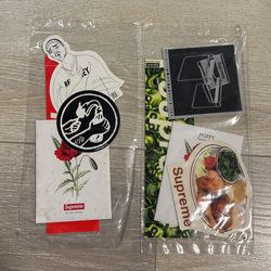 2x SS18 Supreme Sticker Pack