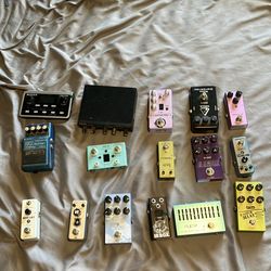 Guitar pedals