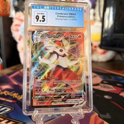 CGC Graded Pokemon Card 9.5 - Cinderace VMAX 2021