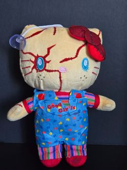 Hello Kitty 9” Plush Chucky Doll