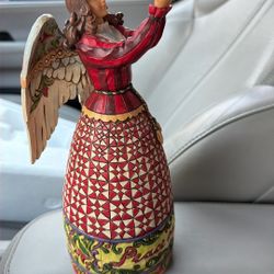 Angel With Dove Figurine Heartwood Creek