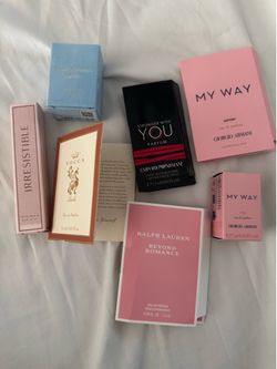 Designer Perfume Sample Bundle – 7 Pieces
