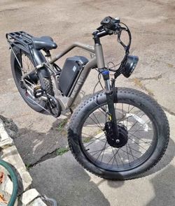 “BURCHOA” Full Suspension Dual Motor 40MPH E-Bike!!!!