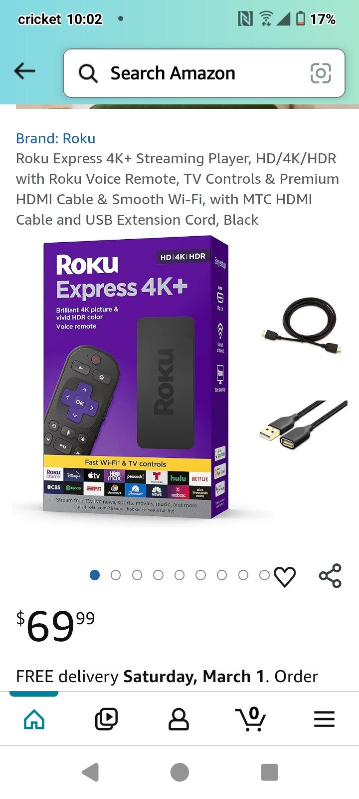 Roku Express 4k Streaming 