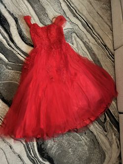 3XL Red Quince/sweet 16 Dress