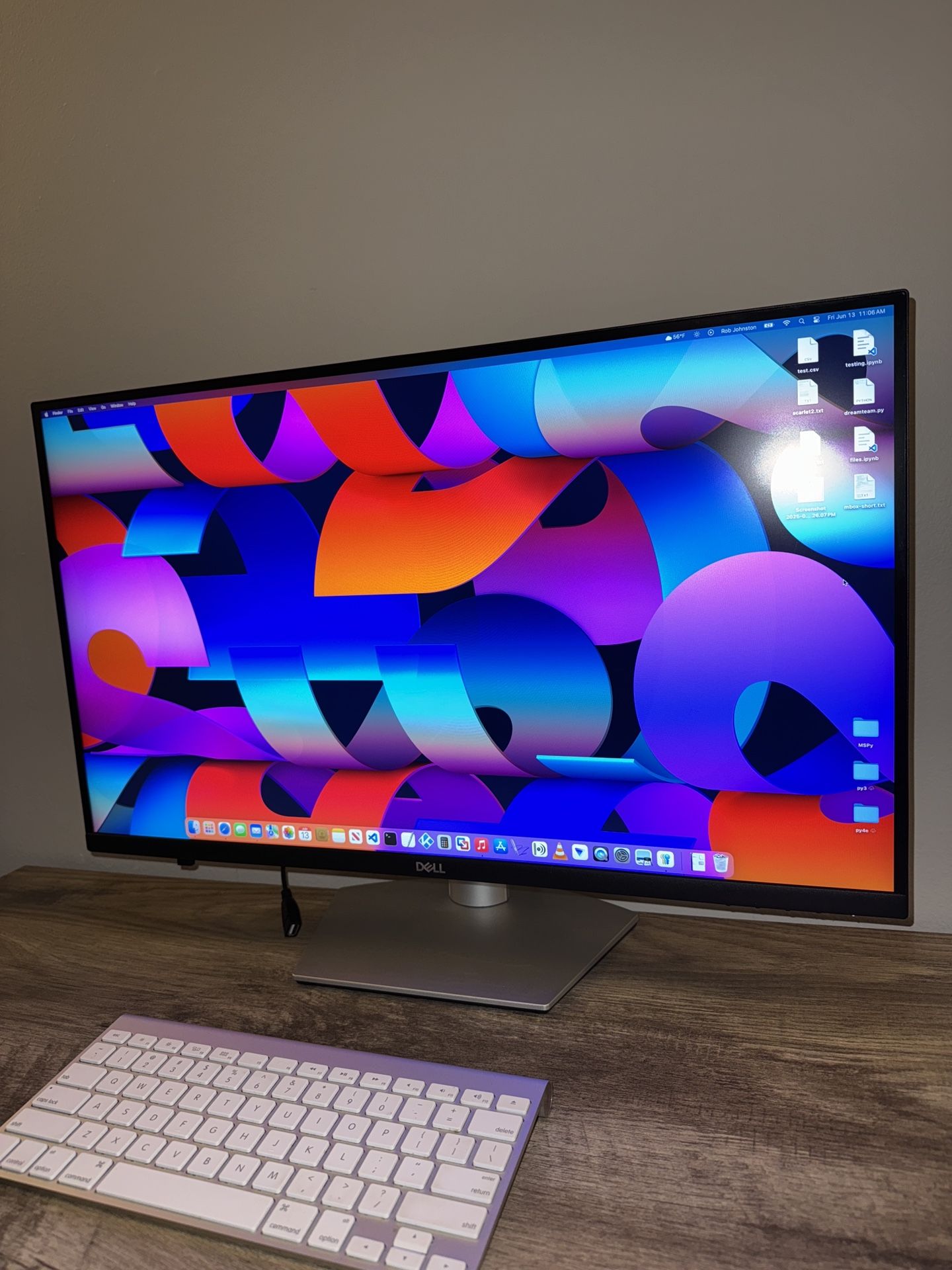 Dell 4K Monitor. 27 Inch . USB-C DisplayPort. Good Condition!