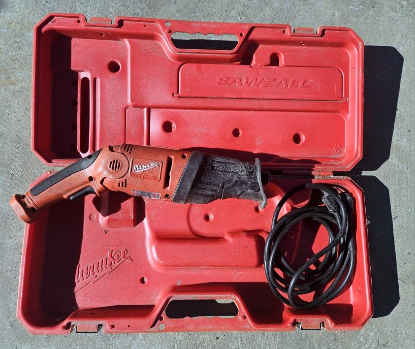 Milwaukee sawzall corded