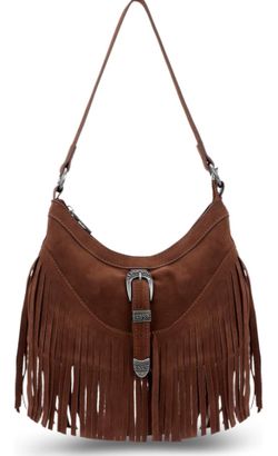 Brand New Emprier Western Fringe Western Hobo Purses for Women Tassel Crossbody Bag Underarm Shoulder Bags 