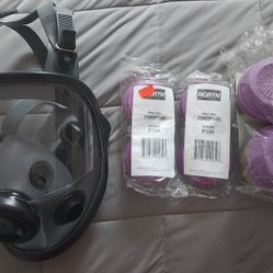 Honeywell North 5400 Series Full Facepiece Respirator
