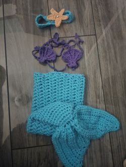Mermaid Crochet Suit