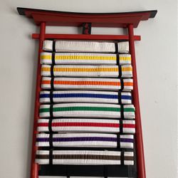 Taekwondo Belt Display Rack
