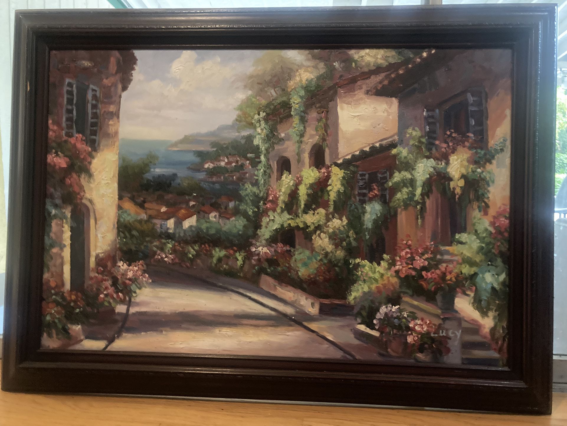 Somewhere In Italy Painting.