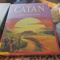 Catan Board Game Trade Build Setup