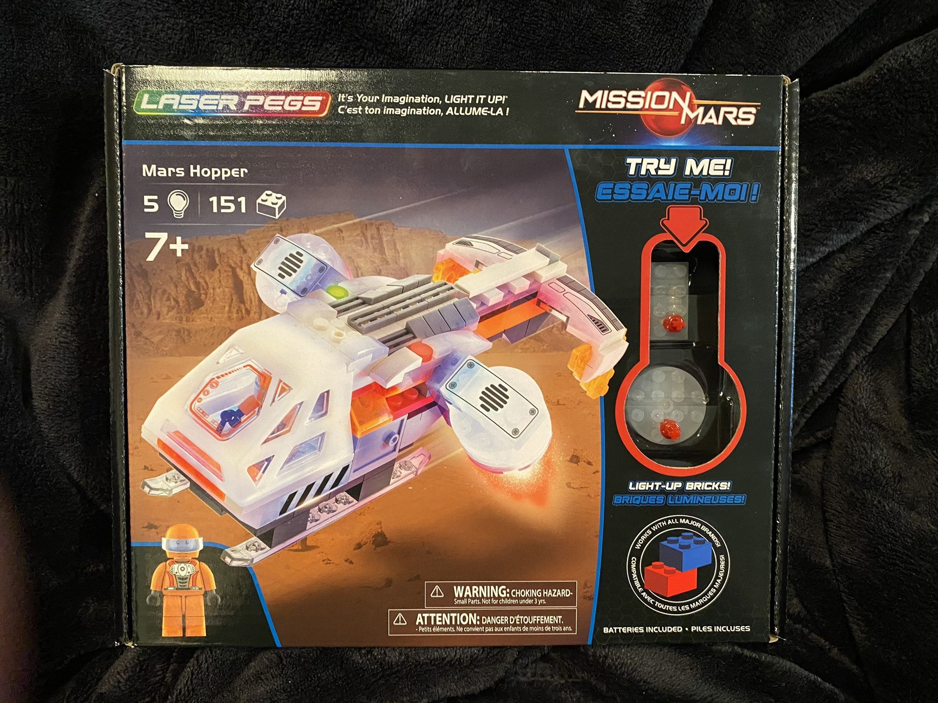 Laser Pegs Mars Hopper Lego