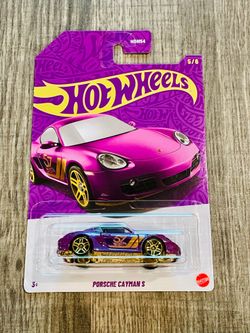 Hot Wheels “57 Anniversary Porsche Cayman S (Purple/Gold)”