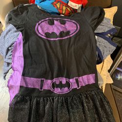 super hero dresses( bat girl / super girl)7/8