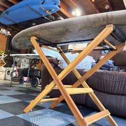 Handmade Folding Surfboard Stand/Bench