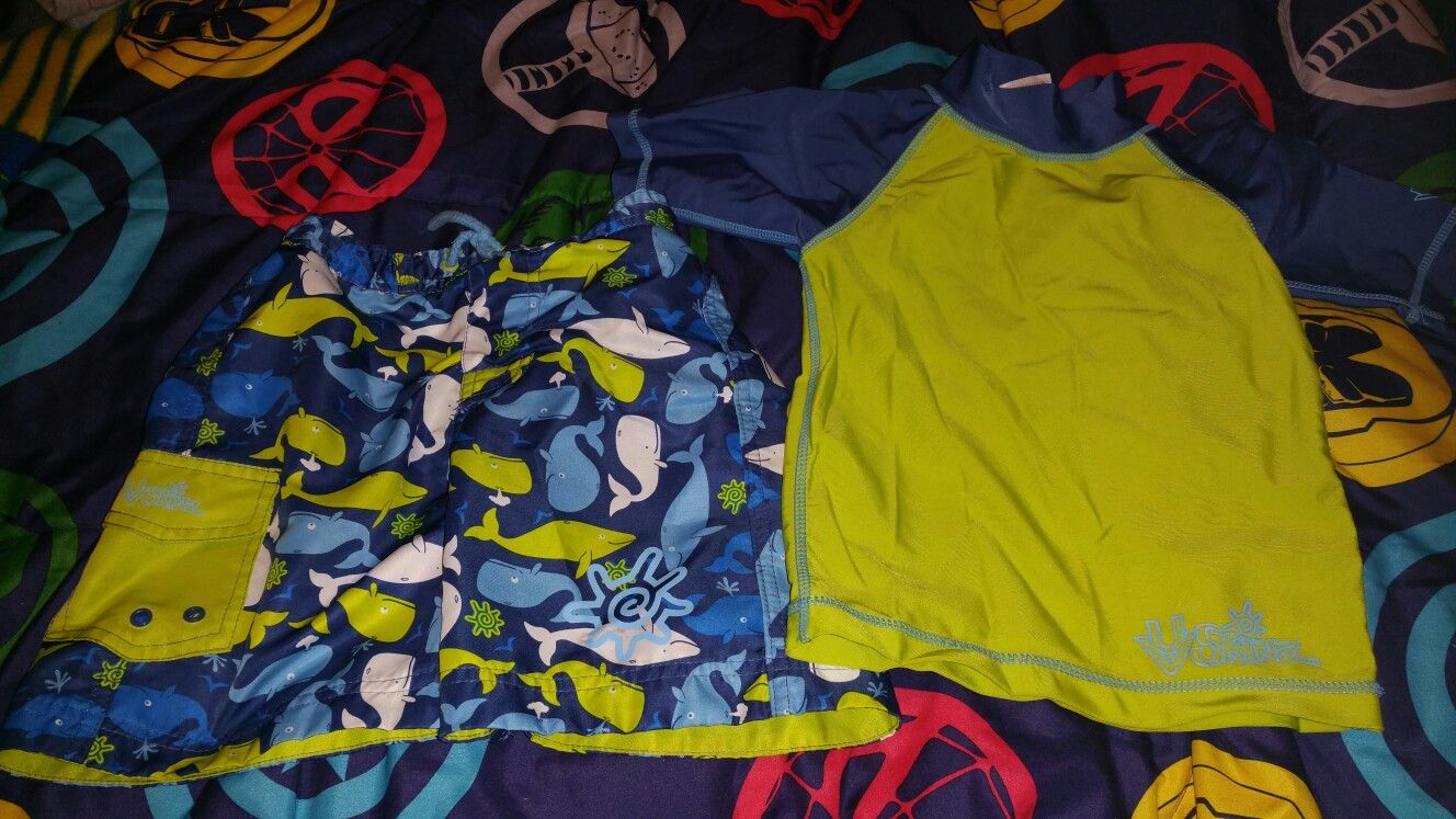 U/v ray boys swim suit