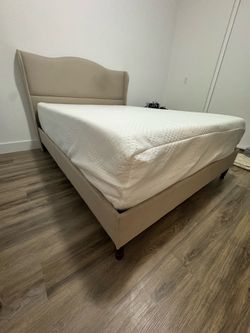 Queen Bedframe and Matress
