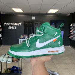 Nike Air Force Off White Green Size 10.5 Available In Store!