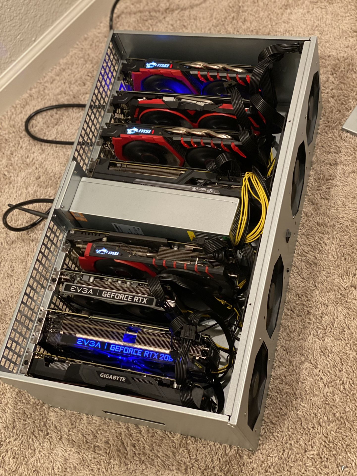 Crypto Mining Rigs (With Or Without GPU) Custom HiveOS Windows 10