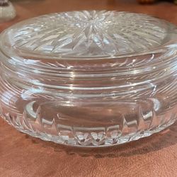 Baccarat Massena Crystal Lidded Candy / Powder / Trinket Dish