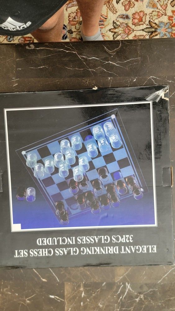 Chess Set Shot Glasses