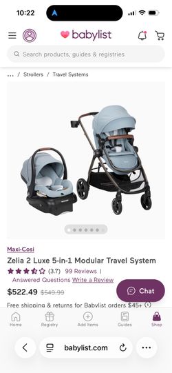 Maxi-Cosi Zelia 2 Luxe 5-in-1 Modular Travel System