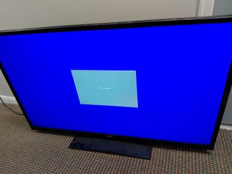 40" TV with stand plus 1 hdmi cable no remote control DVD player $10