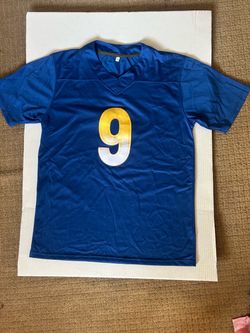 Blue Sports Jersey Number 9