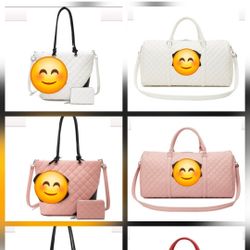 Tote & Duffle Set $80 Each