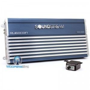 Soundstream Monoblock 1600 Watt RMS Rubicon Series Subwoofer Amplifier