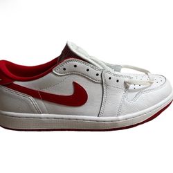 Air Jordan 1 Retro OG Low University Red White Men’s Size 11