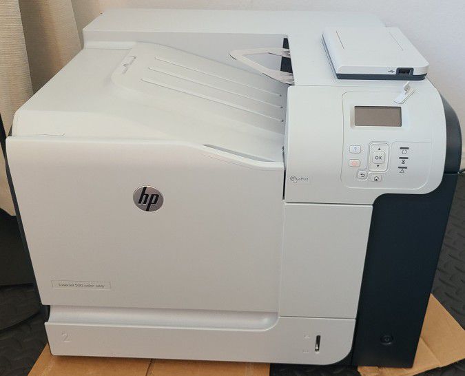 Free For Parts Semi Working HP LaserJet 500 Color M551 printer