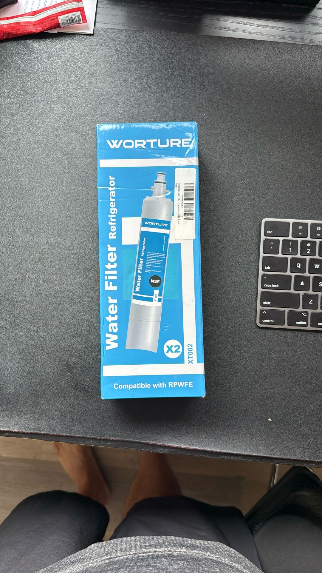 Refrigerator Water Filter RPWFE X2 New
