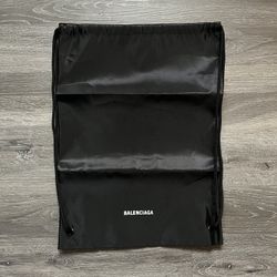 Black Balenciaga Drawstring Bag - Brand New’