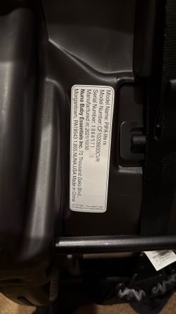 Nuna Pipa Car seat And Relx Base